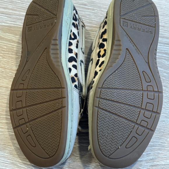 Sperry Women's Beige and leopard Loafers - Picture 6 of 8